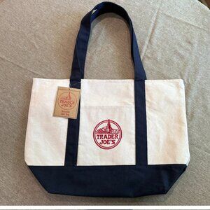 Trader's Joe's Trademark Canvas Tote - NWT